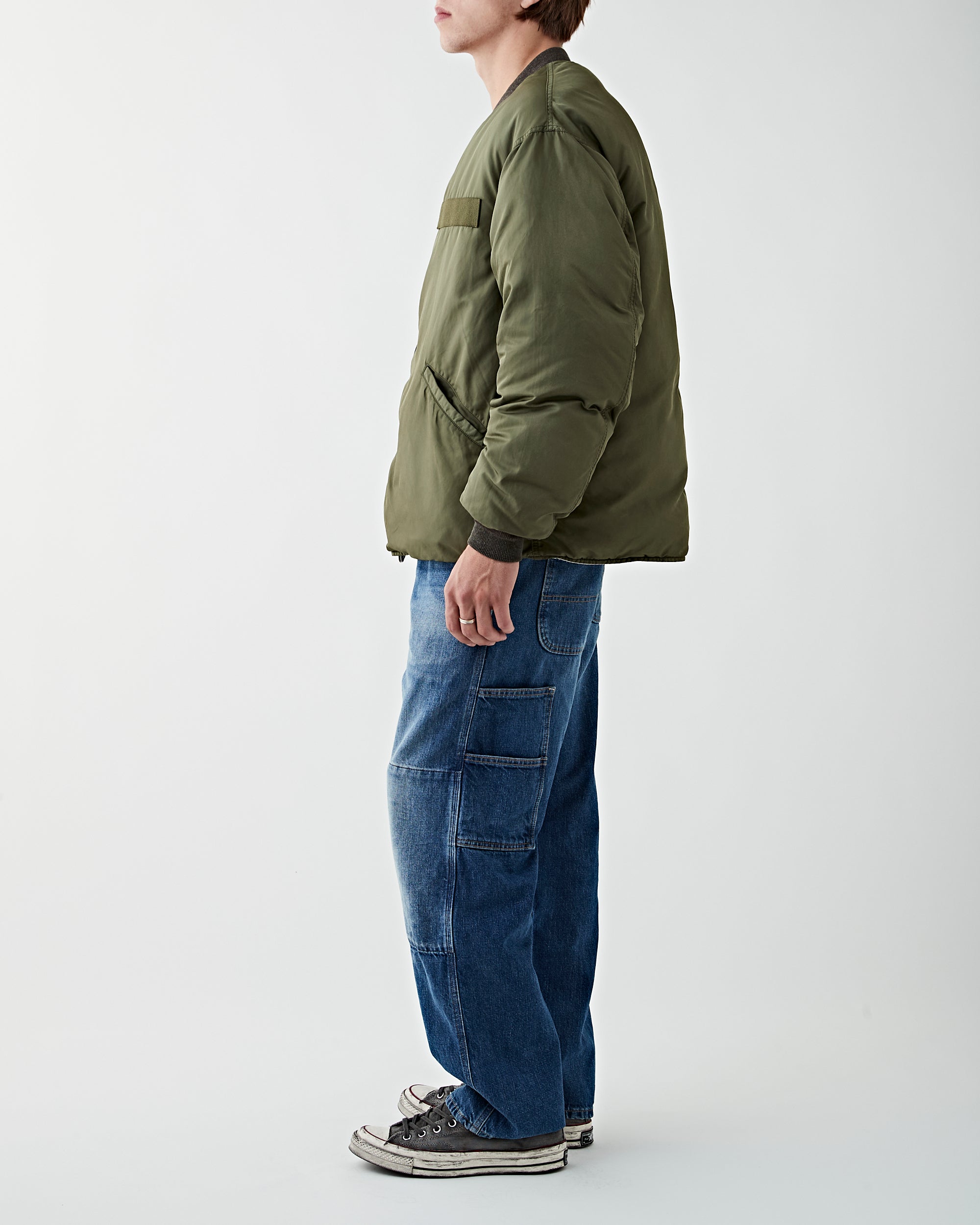 Visvim Corps Down Jacket Green JKT Short Men