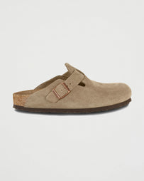 Birkenstock Boston SFB Taupe Shoes Leather Unisex