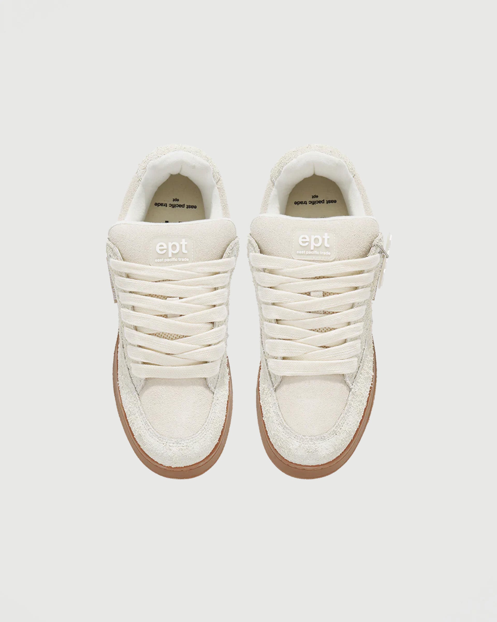 East Pacific Trade Fat Cream Suede Shoes Sneakers Unisex