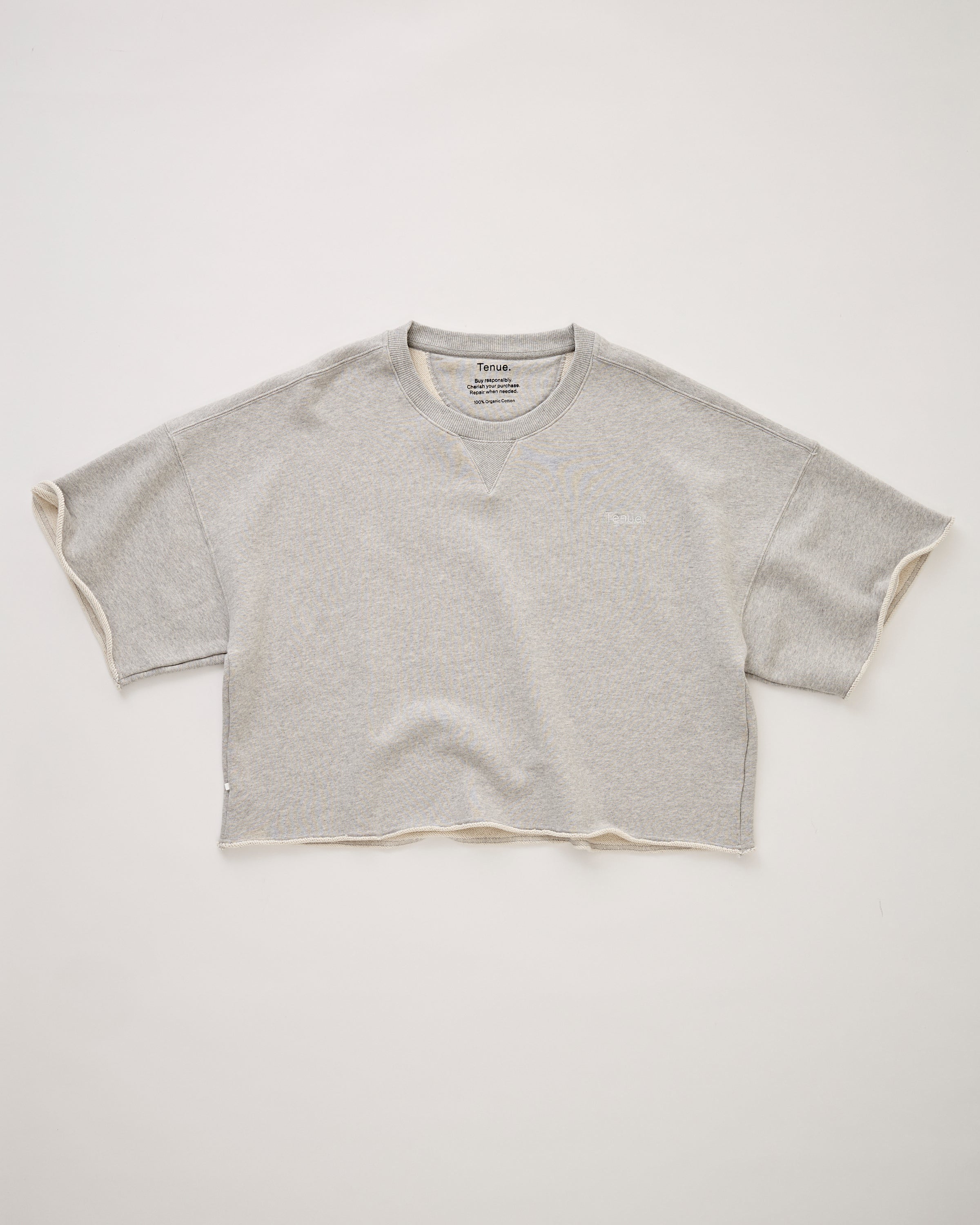 Tenue. Harper Sweat Grey Melange Sweater Women