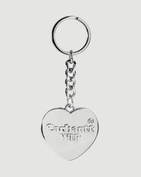 Carhartt WIP Heart KeyChain Silver Apparel and Accessories