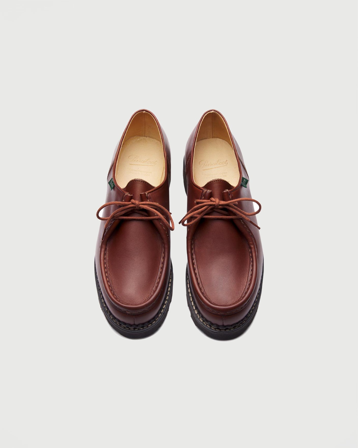 Paraboot Michael Lis Marron Shoes Leather Men