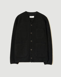Universal Works Cardigan Black Knitwear Men