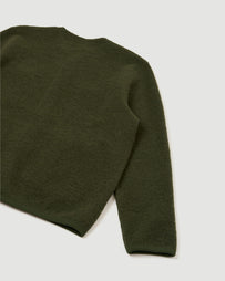 Universal Works Cardigan Olive Knitwear Men