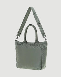 Porter Yoshida Tanker Tote Bag (L) Sage Green Bags Men