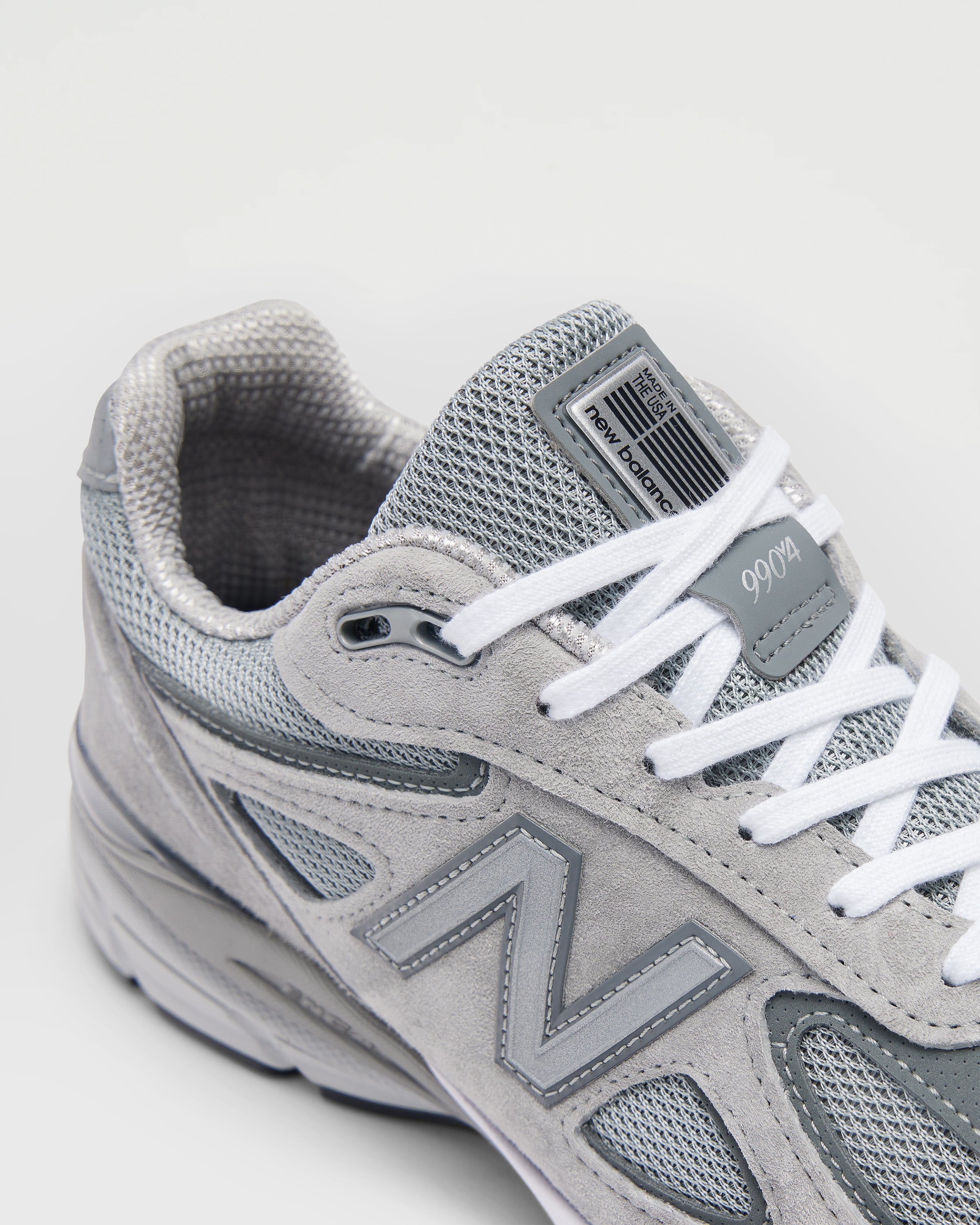 New Balance 990v4 'Made in USA' Grey Shoes Sneakers Unisex