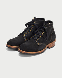 Visvim Brigadier Boots Folk Black Suede Shoes Sneakers Unisex
