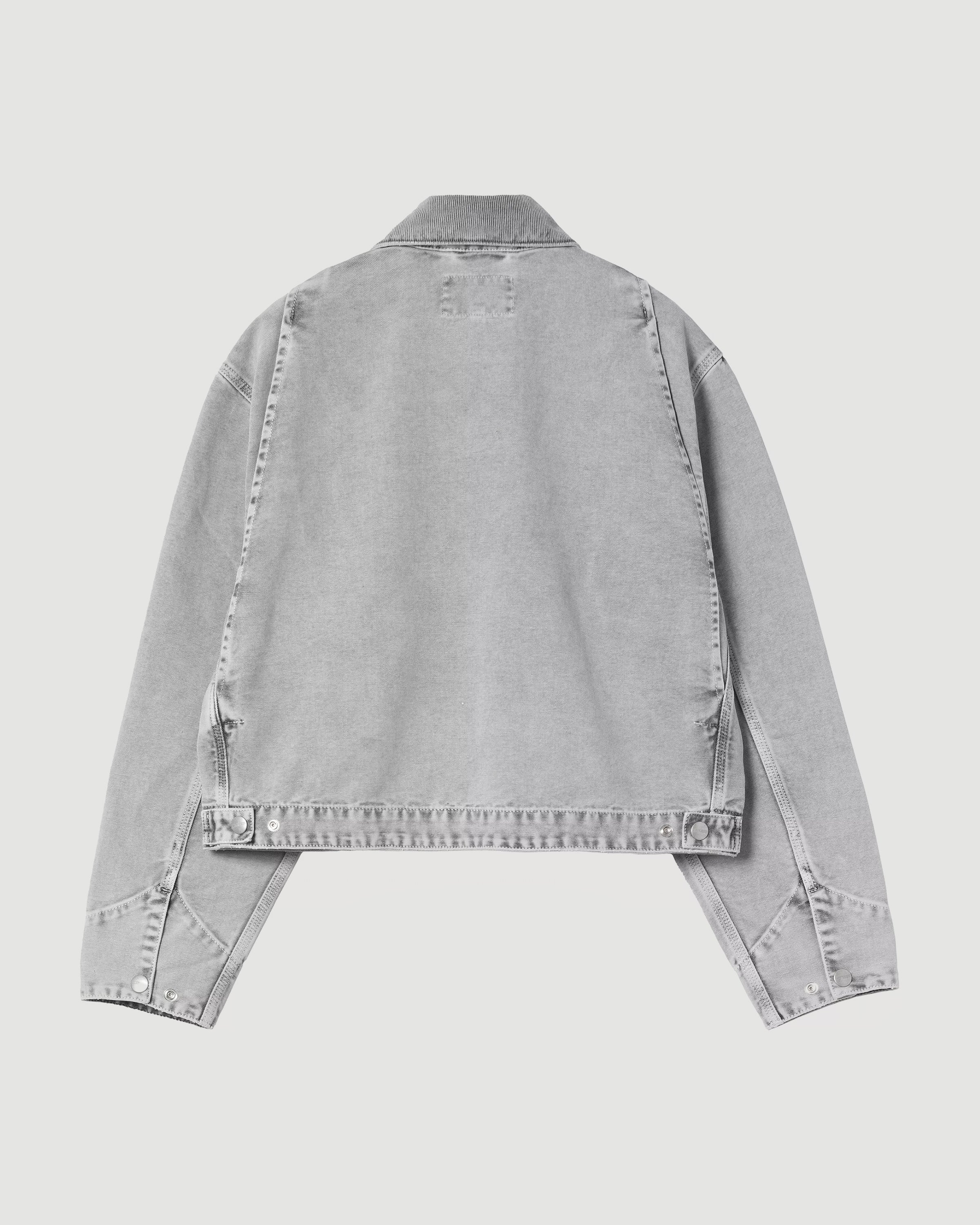 Carhartt WIP W' Emery Jacket Black Chalk Wash JKT Short Women