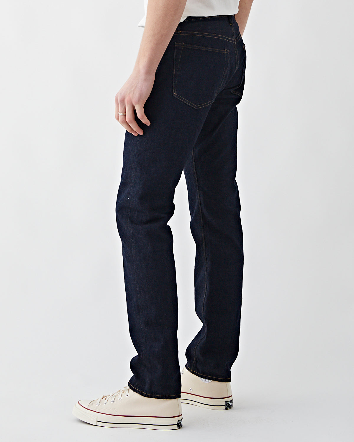 RRL Slim Fit Once Washed Denim Men