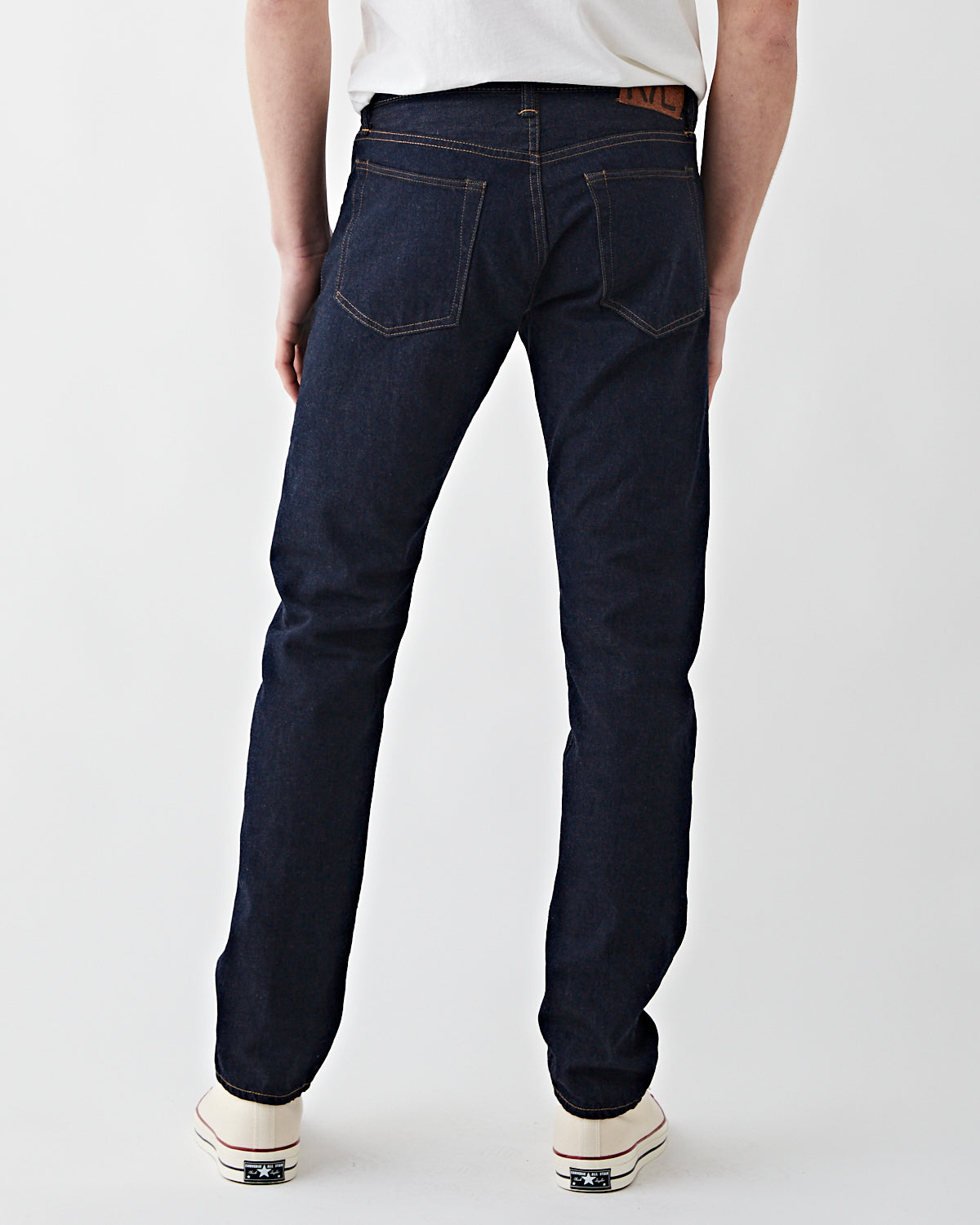 RRL Slim Fit Once Washed Denim Men