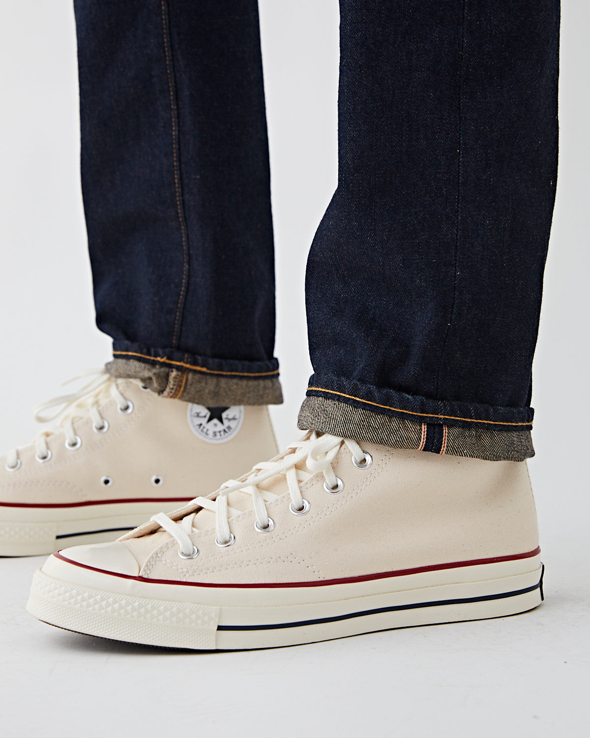 RRL Slim Fit Once Washed Denim Men