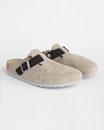 Birkenstock TENUE. Boston Concrete Custom Shoes Leather Unisex