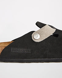 Birkenstock Tenue. Boston Black Stone Custom Shoes Leather Unisex